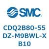 CDQ2B80-55DZ-M9BWL-XB10 薄形シリンダ CDQ2B80-55 SMC 52879881