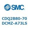 CDQ2B80-70DCMZ-A73LS 薄形シリンダ CDQ2B80-70 SMC 52880782