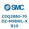 CDQ2B80-70DZ-M9BWL-XB10 薄形シリンダ CDQ2B80-70 SMC 52880983