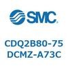 CDQ2B80-75DCMZ-A73C 薄形シリンダ CDQ2B80-75 SMC 52881105