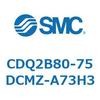 CDQ2B80-75DCMZ-A73H3 薄形シリンダ CDQ2B80-75 SMC 52881114