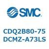 CDQ2B80-75DCMZ-A73LS 薄形シリンダ CDQ2B80-75 SMC 52881132
