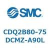 CDQ2B80-75DCMZ-A90L 薄形シリンダ CDQ2B80-75 SMC 52881141