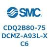 CDQ2B80-75DCMZ-A93L-XC6 薄形シリンダ CDQ2B80-75 SMC 52881157