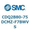 CDQ2B80-75DCMZ-F7BWVS 薄形シリンダ CDQ2B80-75 SMC 52881211