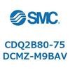 CDQ2B80-75DCMZ-M9BAV 薄形シリンダ CDQ2B80-75 SMC 52881297