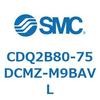 CDQ2B80-75DCMZ-M9BAVL 薄形シリンダ CDQ2B80-75 SMC 52881306