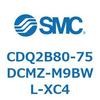 CDQ2B80-75DCMZ-M9BWL-XC4 薄形シリンダ CDQ2B80-75 SMC 52881333