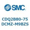 CDQ2B80-75DCMZ-M9BZS 薄形シリンダ CDQ2B80-75 SMC 52881376