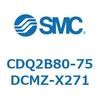 CDQ2B80-75DCMZ-X271 薄形シリンダ CDQ2B80-75 SMC 52881507