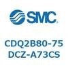 CDQ2B80-75DCZ-A73CS 薄形シリンダ CDQ2B80-75 SMC 52881543