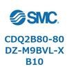 CDQ2B80-80DZ-M9BVL-XB10 薄形シリンダ CDQ2B80-80 SMC 52883485