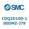 CDQ2D100-100DMZ-J79 薄形シリンダ CDQ2D100-1 SMC 52895324
