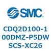 CDQ2D100-100DMZ-P5DWSCS-XC26 薄形シリンダ CDQ2D100-1 SMC 52895412
