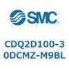 CDQ2D100-30DCMZ-M9BL 薄形シリンダ CDQ2D100-3 SMC 52898027