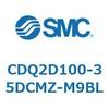 CDQ2D100-35DCMZ-M9BL 薄形シリンダ CDQ2D100-3 SMC 52898334