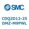 CDQ2D12-25DMZ-M9PWL 薄形シリンダ CDQ2D12-2 SMC 52901493