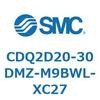 CDQ2D20-30DMZ-M9BWL-XC27 薄形シリンダ CDQ2D20-3 SMC 52906262