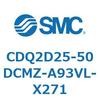CDQ2D25-50DCMZ-A93VL-X271 薄形シリンダ CDQ2D25-5 SMC 52911582