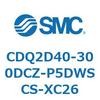 CDQ2D40-300DCZ-P5DWSCS-XC26 薄形シリンダ CDQ2D40-3 SMC 52929405