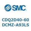 CDQ2D40-60DCMZ-A93LS 薄形シリンダ CDQ2D40-6 SMC 52935583