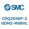 CDQ2D40F-20DMZ-M9BVL 薄形シリンダ CDQ2D40F SMC 52937796