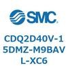 CDQ2D40V-15DMZ-M9BAVL-XC6 薄形シリンダ CDQ2D40V SMC 52938724