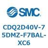 CDQ2D40V-75DMZ-F7BAL-XC6 薄形シリンダ CDQ2D40V SMC 52938864