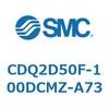 CDQ2D50F-100DCMZ-A73 薄形シリンダ CDQ2D50F SMC 52952277