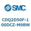 CDQ2D50F-100DCZ-M9BW 薄形シリンダ CDQ2D50F SMC 52952286
