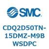 CDQ2D50TN-15DMZ-M9BWSDPC 薄形シリンダ CDQ2D50TN SMC 52952733