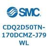 CDQ2D50TN-170DCMZ-J79WL 薄形シリンダ CDQ2D50TN SMC 52952751