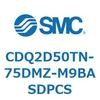 CDQ2D50TN-75DMZ-M9BASDPCS 薄形シリンダ CDQ2D50TN SMC 52952837