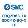 CDQ2D63-100DCMZ-BQ-XC6 薄形シリンダ CDQ2D63-1 SMC 52953275