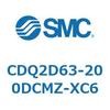 CDQ2D63-200DCMZ-XC6 薄形シリンダ CDQ2D63-2 SMC 52957116