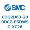 CDQ2D63-200DCZ-P5DWSC-XC26 薄形シリンダ CDQ2D63-2 SMC 52957222