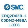 CDQ2D63R-100DMZ-M9BAL-XC6 薄形シリンダ CDQ2D63R SMC 52965771