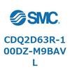 CDQ2D63R-100DZ-M9BAVL 薄形シリンダ CDQ2D63R SMC 52965787