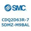 CDQ2D63R-75DMZ-M9BAL 薄形シリンダ CDQ2D63R SMC 52965866