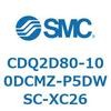 CDQ2D80-100DCMZ-P5DWSC-XC26 薄形シリンダ CDQ2D80-1 SMC 52966207