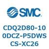 CDQ2D80-100DCZ-P5DWSCS-XC26 薄形シリンダ CDQ2D80-1 SMC 52966356