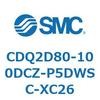 CDQ2D80-100DCZ-P5DWSC-XC26 薄形シリンダ CDQ2D80-1 SMC 52966365