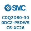 CDQ2D80-300DCZ-P5DWSCS-XC26 薄形シリンダ CDQ2D80-3 SMC 52971292