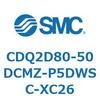 CDQ2D80-50DCMZ-P5DWSC-XC26 薄形シリンダ CDQ2D80-5 SMC 52974092