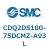 CDQ2DS100-75DCMZ-A93L 薄形シリンダ CDQ2DS100 SMC 52976725