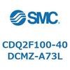 薄形シリンダ/標準形・複動・片ロッド CQ2シリーズ CDQ2F40-100DMZ SMC 