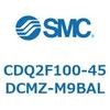 CDQ2F100-45DCMZ-M9BAL 薄形シリンダ CDQ2F100-4 SMC 52982946