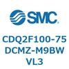 CDQ2F100-75DCMZ-M9BWVL3 薄形シリンダ CDQ2F100-7 SMC 52983917