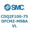 CDQ2F100-75DFCMZ-M9BAVL 薄形シリンダ CDQ2F100-7 SMC 52984041