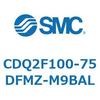CDQ2F100-75DFMZ-M9BAL 薄形シリンダ CDQ2F100-7 SMC 52984111